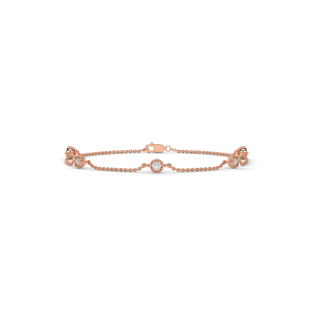 Signature diamond station Bracelet
