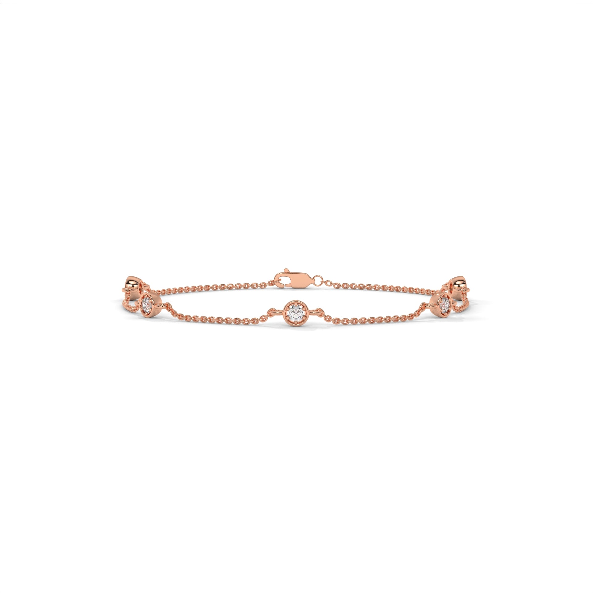 Signature diamond station Bracelet