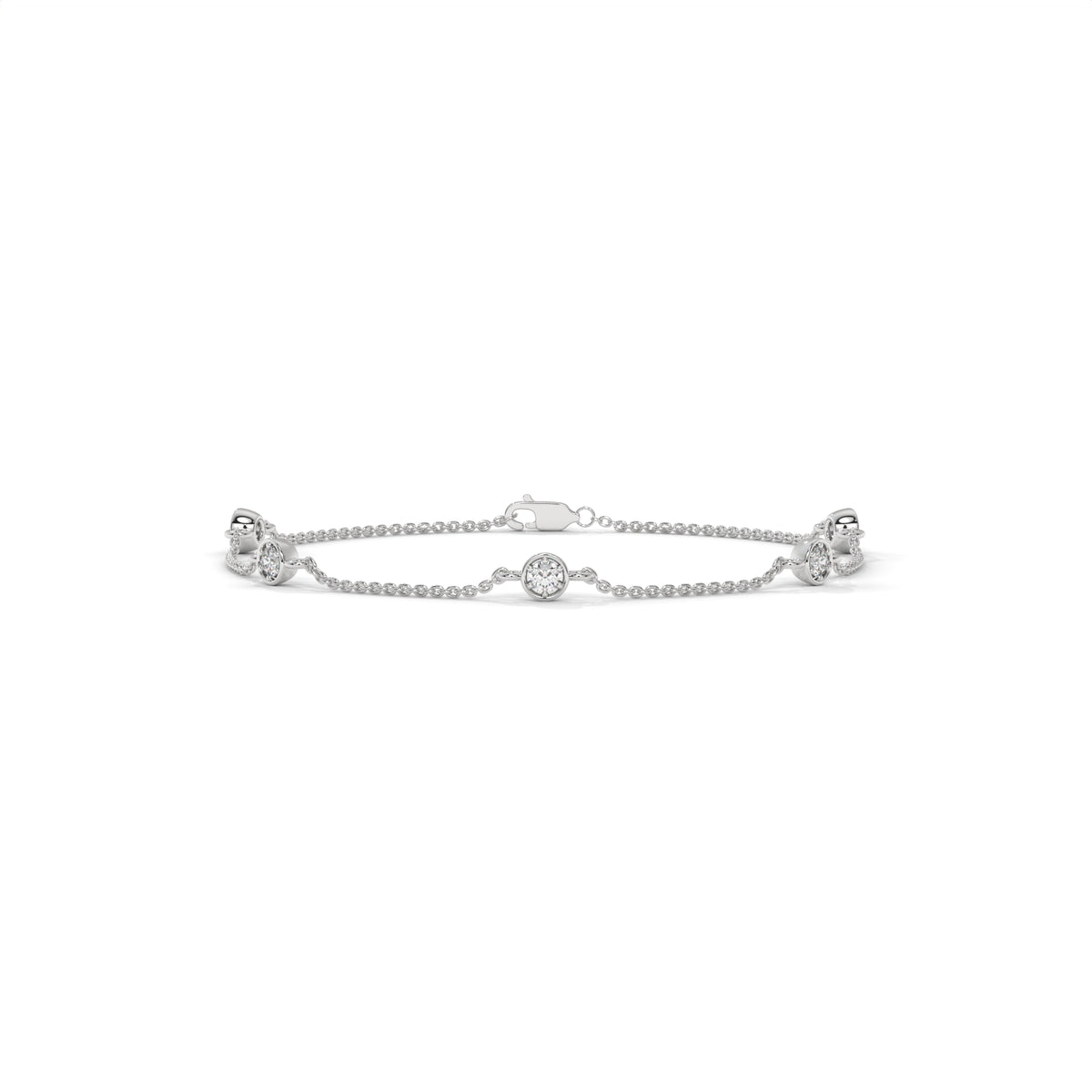 Signature diamond station Bracelet