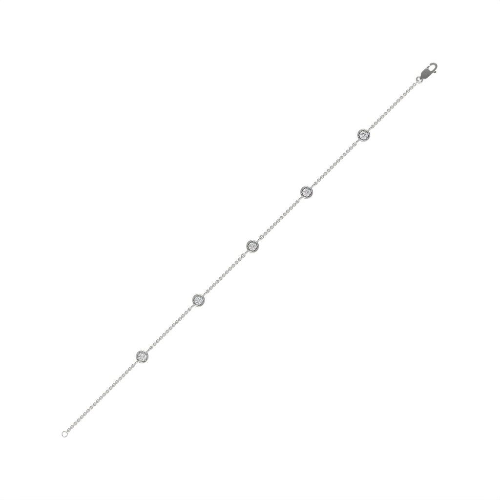 Signature diamond station Bracelet