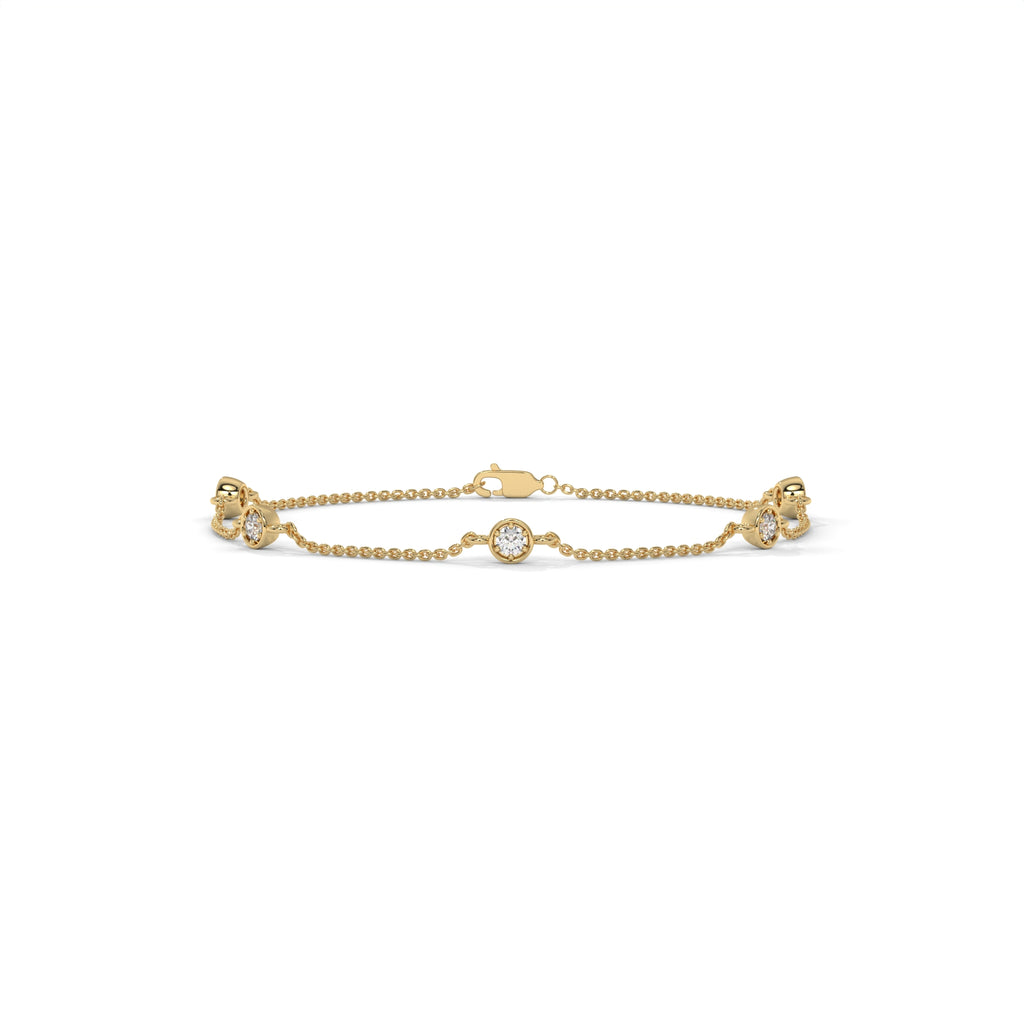 Signature diamond station Bracelet