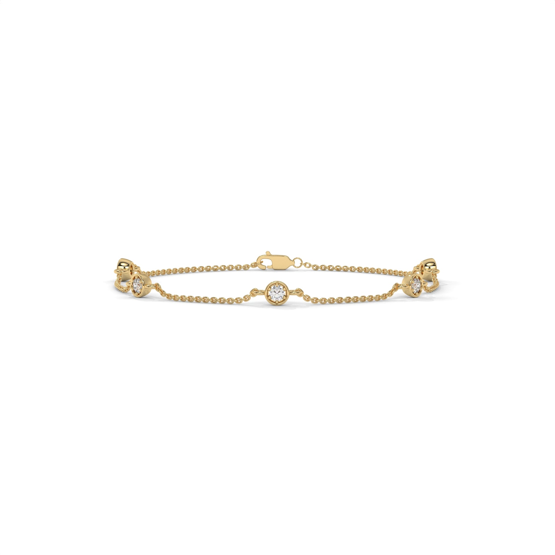 Signature diamond station Bracelet