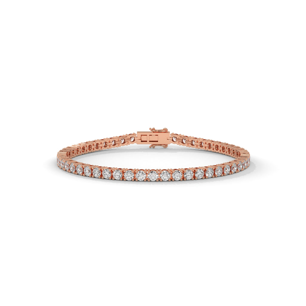 Dainty diamond bracelet