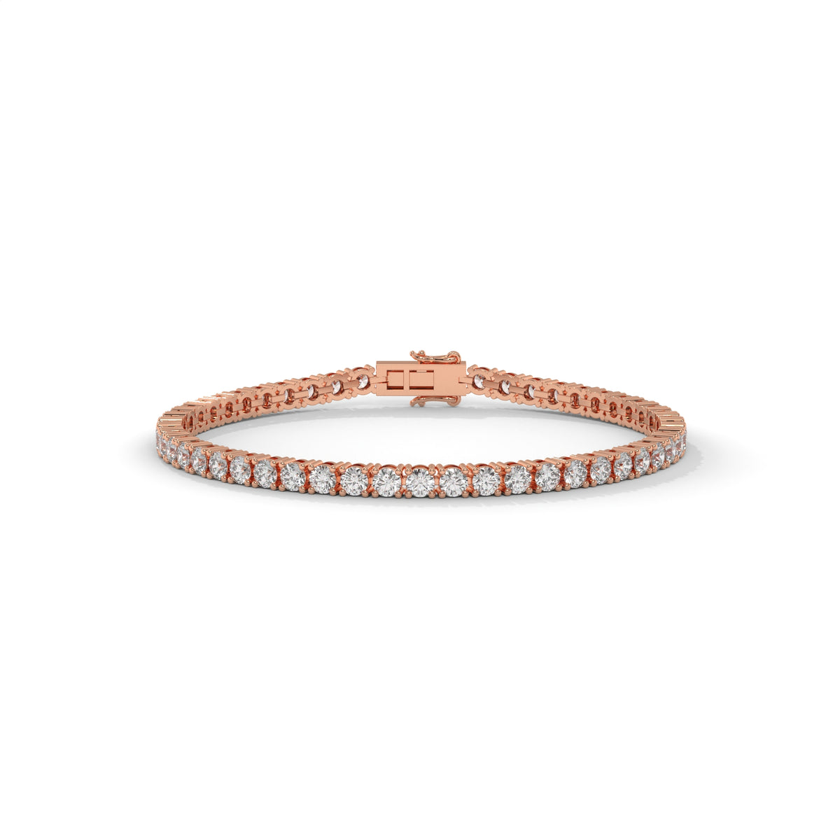Dainty diamond bracelet