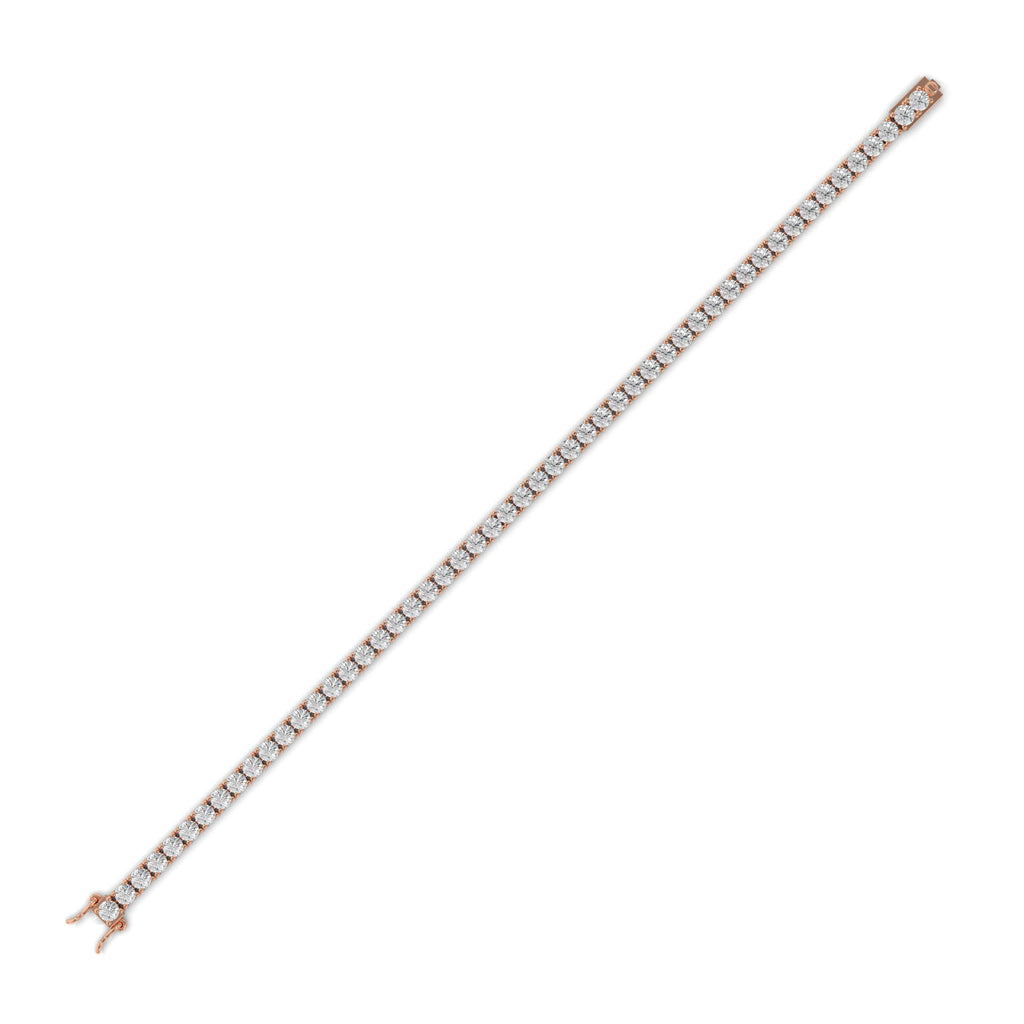 Dainty diamond bracelet
