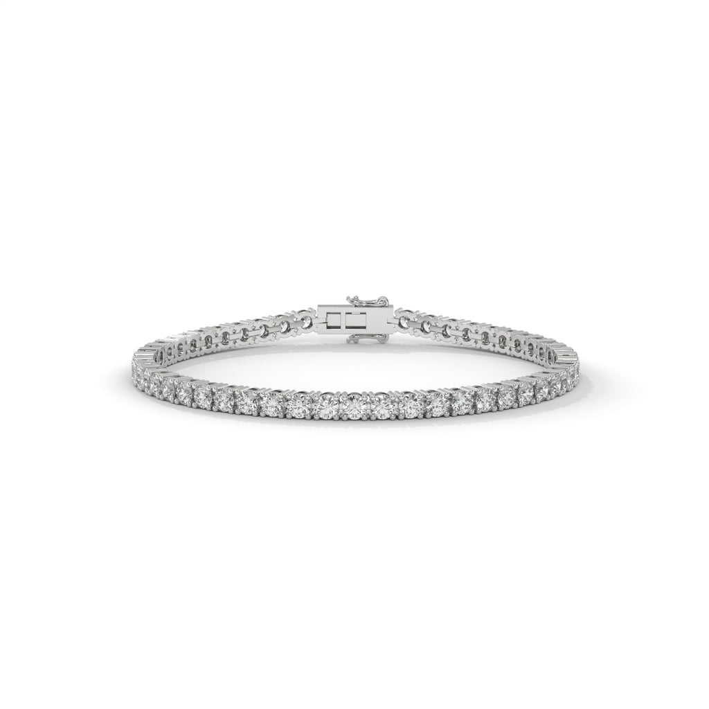 Dainty diamond bracelet