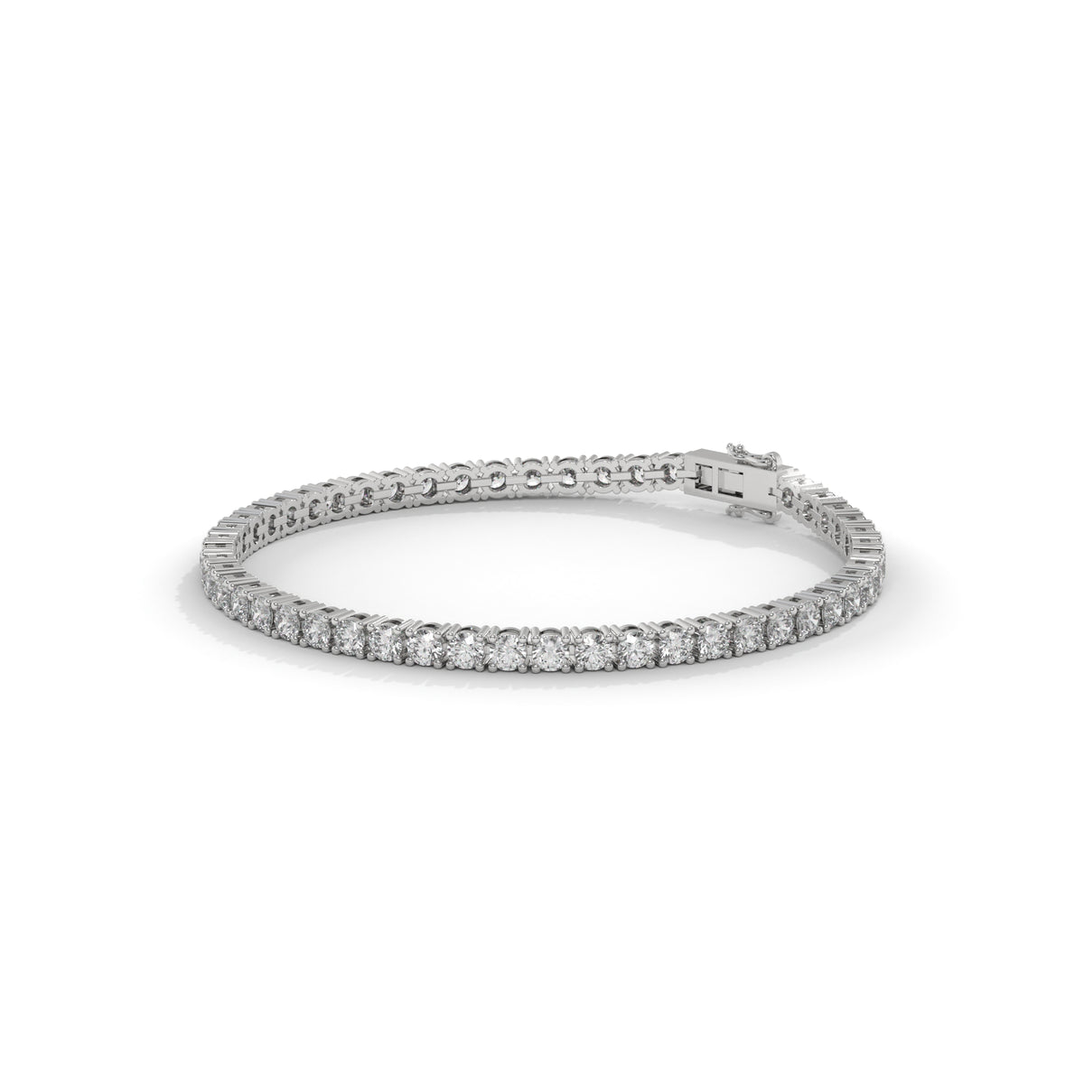 Dainty diamond bracelet