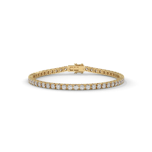 Dainty diamond bracelet