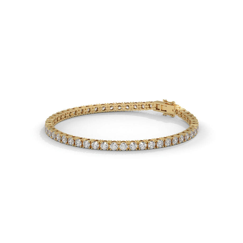 Dainty diamond bracelet