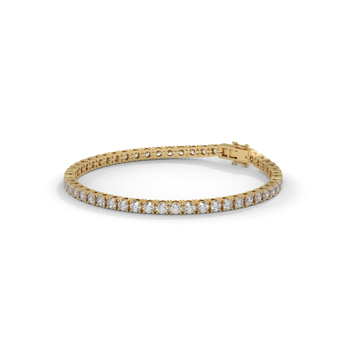 Dainty diamond bracelet