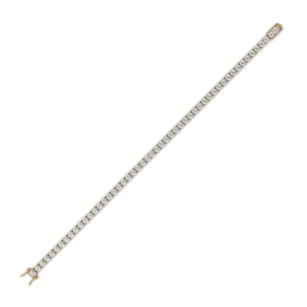 Dainty diamond bracelet