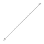 Focal diamond tennis bracelet