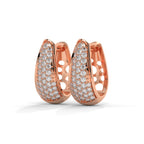 Linear drop Earhoops