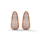 Linear drop Earhoops