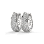 Linear drop Earhoops