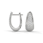 Linear drop Earhoops