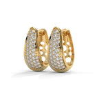 Linear drop Earhoops