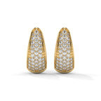 Linear drop Earhoops