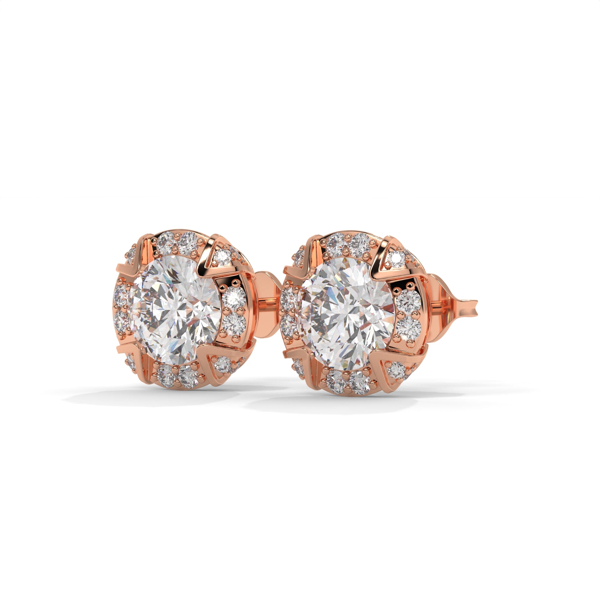 Timeless halo studs