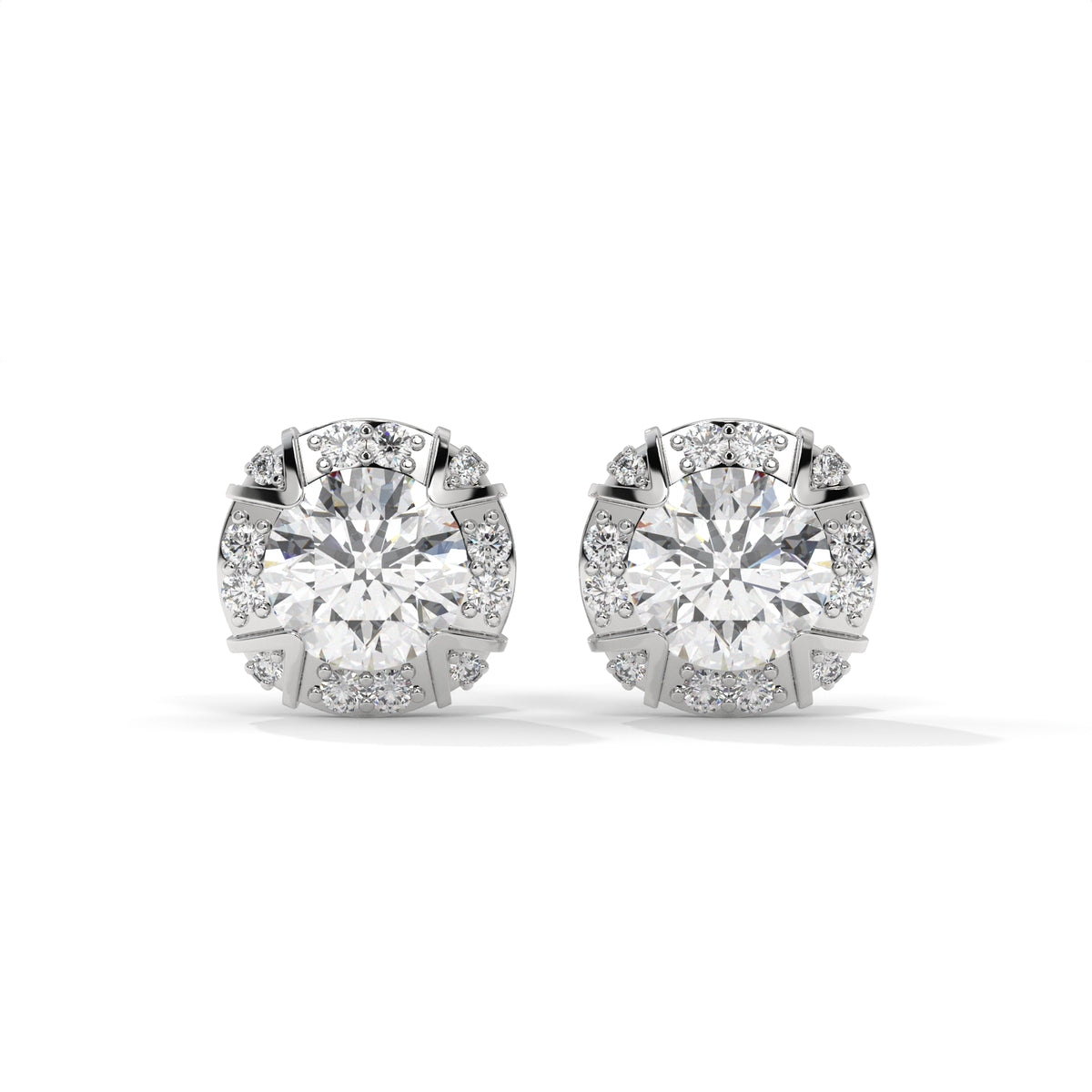 Timeless halo studs