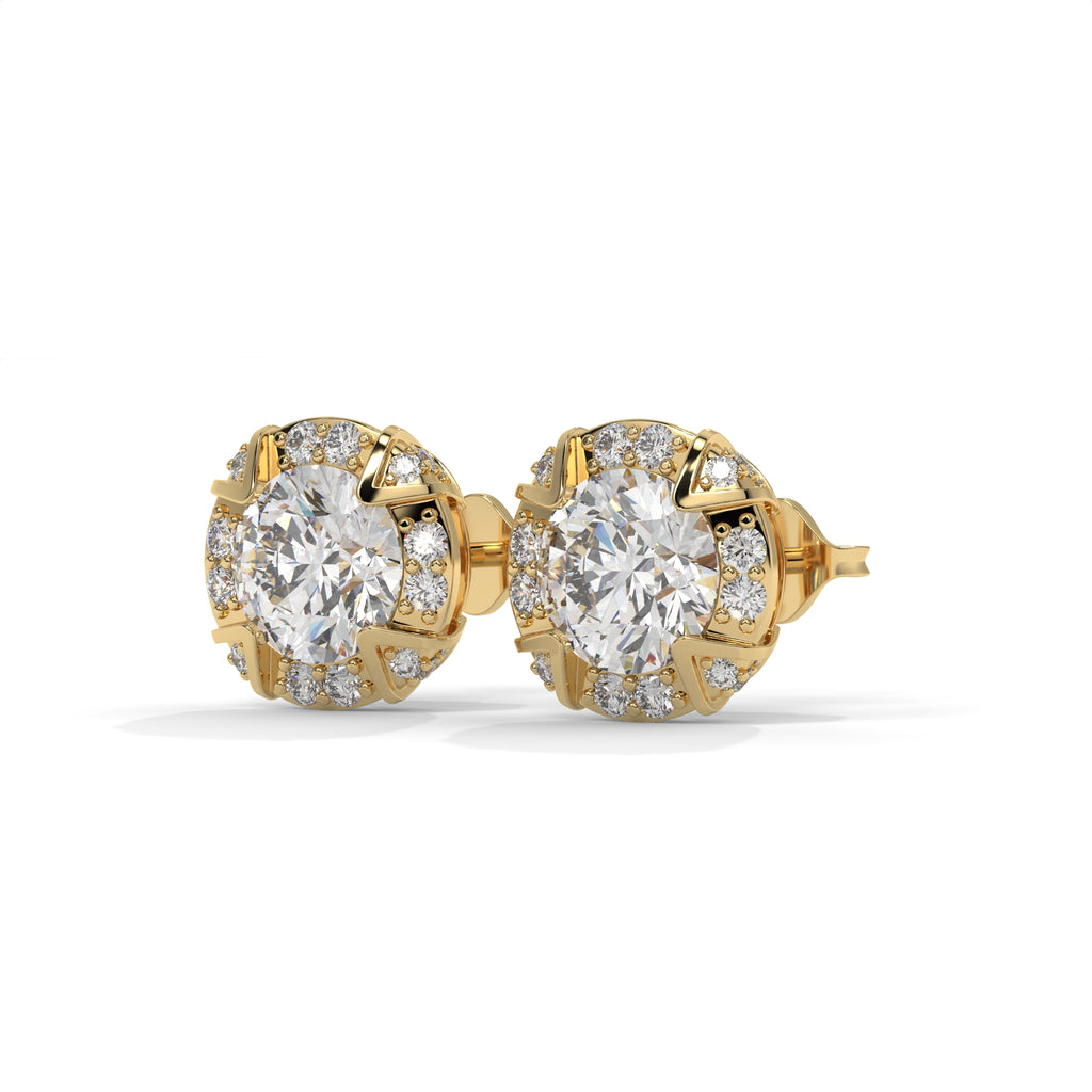 Timeless halo studs