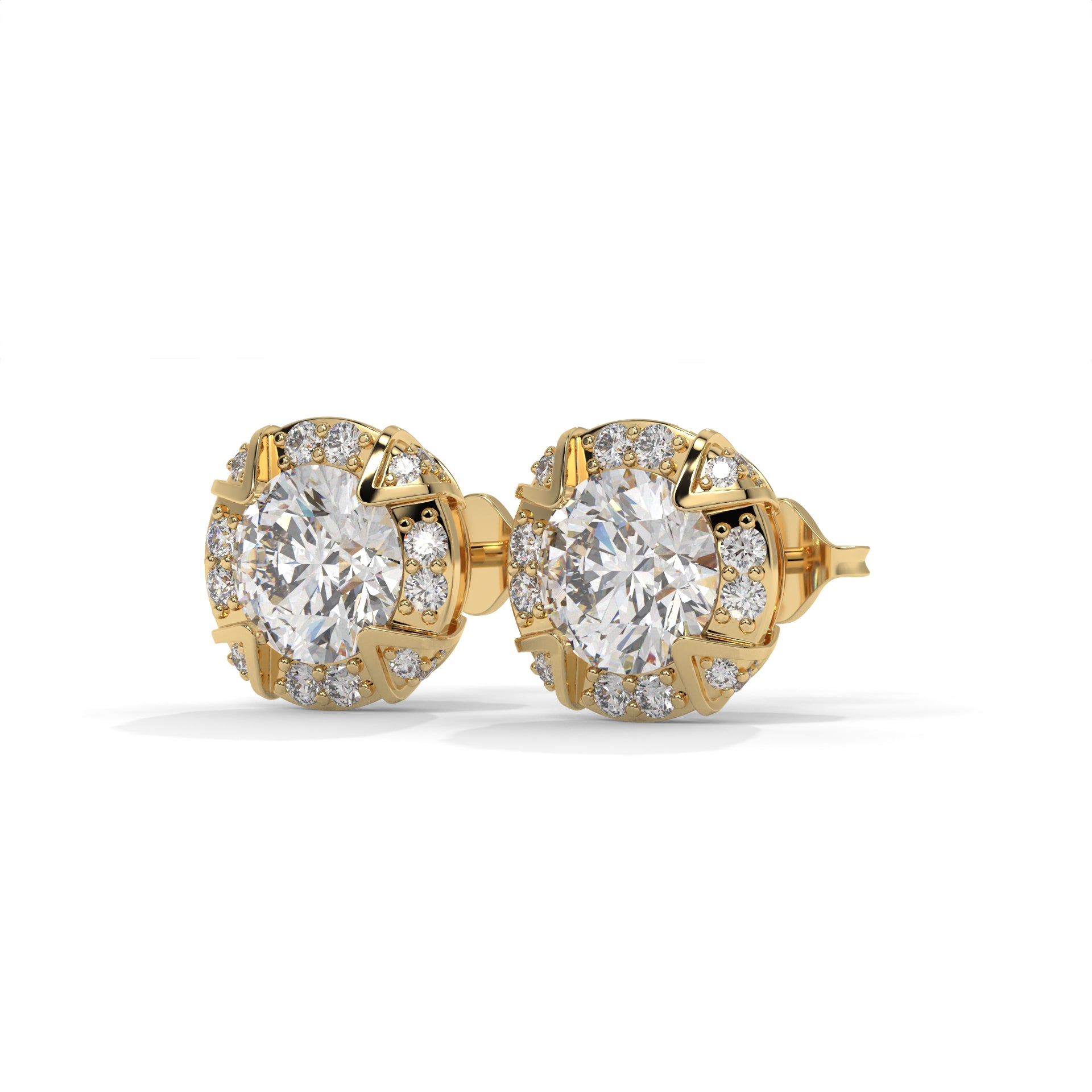 Timeless halo studs