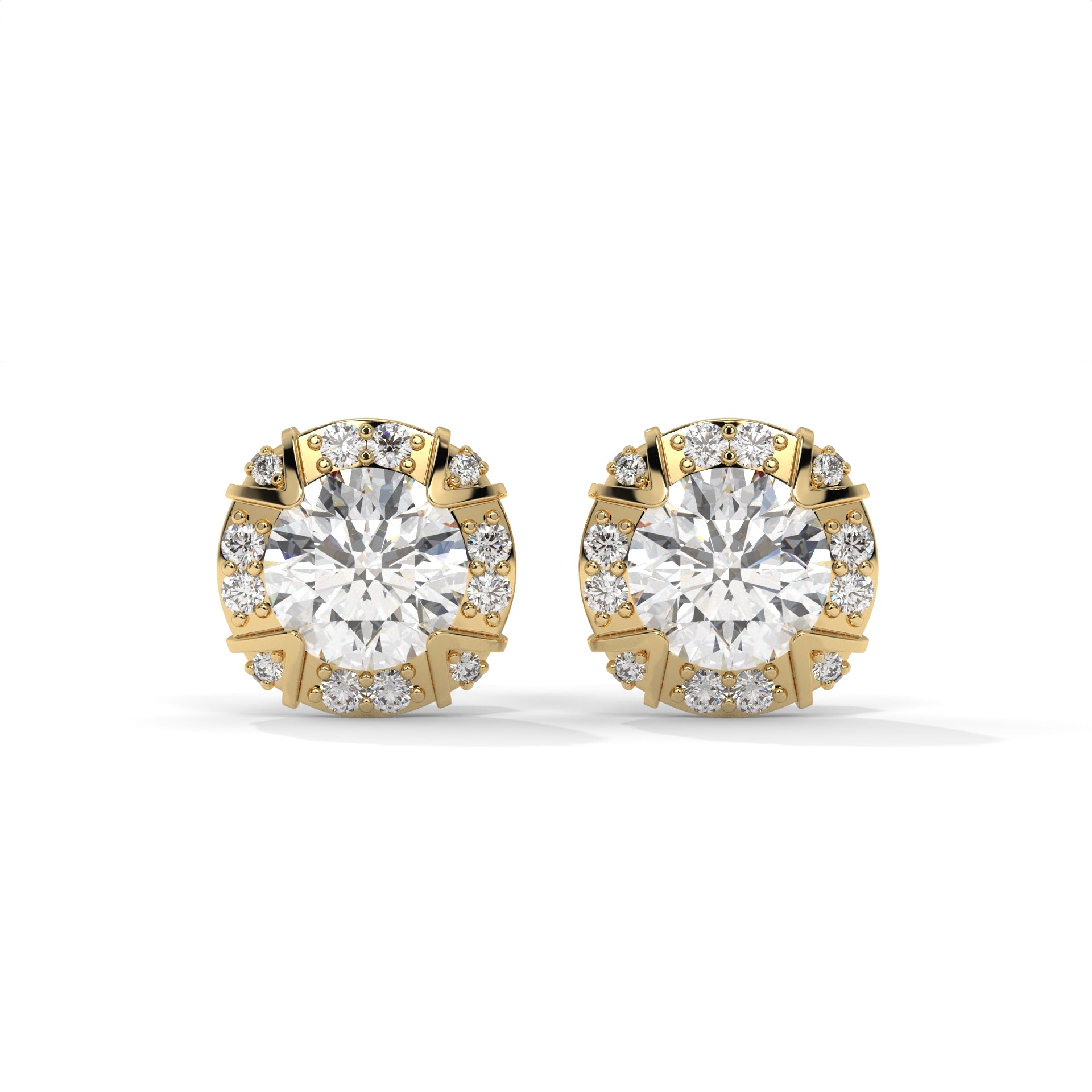 Timeless halo studs