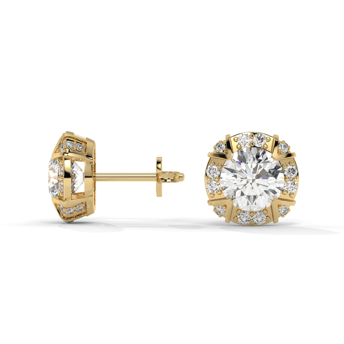 Timeless halo studs
