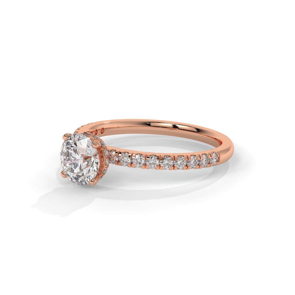 Iconic solitaire ring