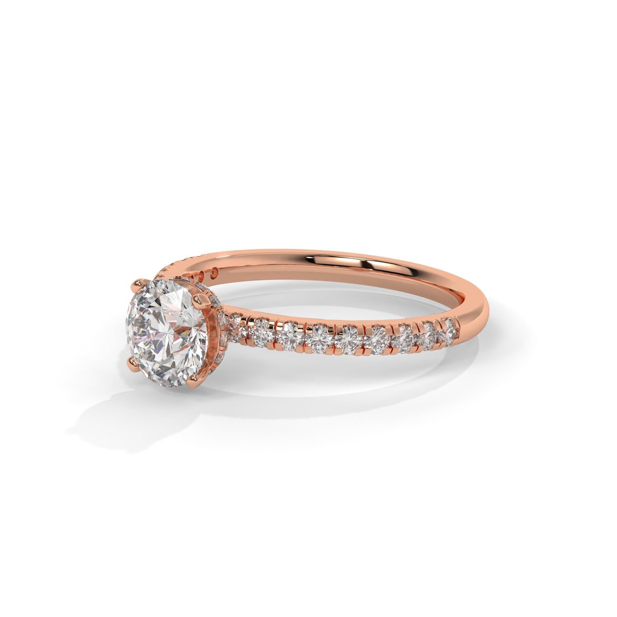 Iconic solitaire ring