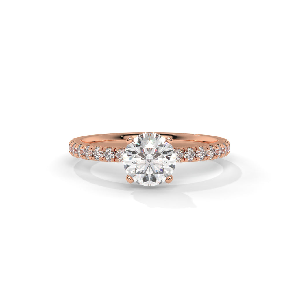 Iconic solitaire ring