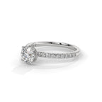 Iconic solitaire ring