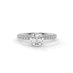 Iconic solitaire ring