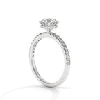 Iconic solitaire ring