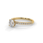 Iconic solitaire ring